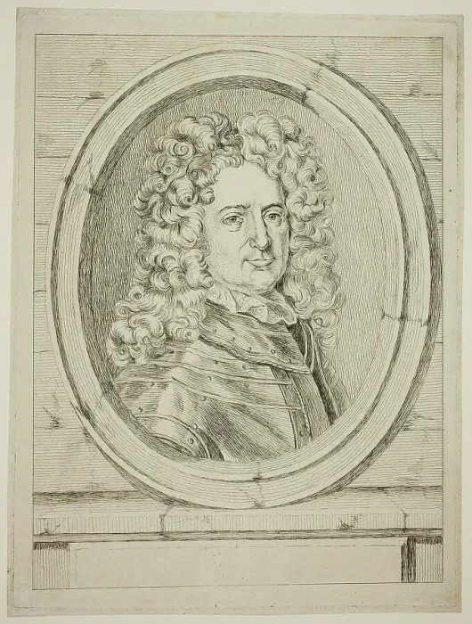 Framed Print : Roger de Rabutin, Comte de Bussy, n.d. Creator: Ange-Laurent de La Live de Jully Framed Print : Roger de Rabutin, Comte de Bussy, n.d. Creator: Ange-Laurent de La Live de Jully
