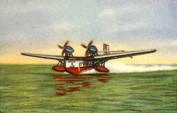 Rohrbach Rocco seaplane, 1920s, (1932). Creator: Unknown