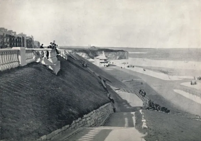 Framed Print : Roker - The Beach, from the Terrace, 1895 Framed Print : Roker - The Beach, from the Terrace, 1895