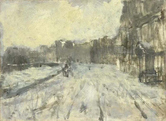 Framed Print : The Rokin, Amsterdam, c.1880-c.1923. Creator: George Hendrik Breitner Framed Print : The Rokin, Amsterdam, c.1880-c.1923. Creator: George Hendrik Breitner