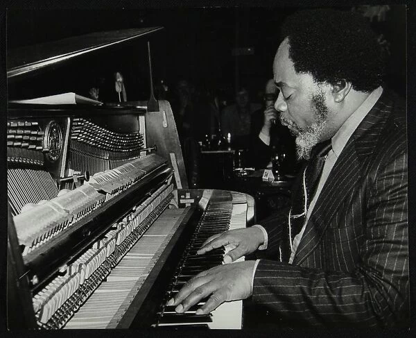 Roland Hanna at the piano, 1980. Artist: Denis Williams