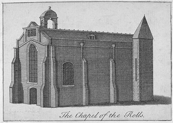 Rolls Chapel, Chancery Lane, City of London, 1750