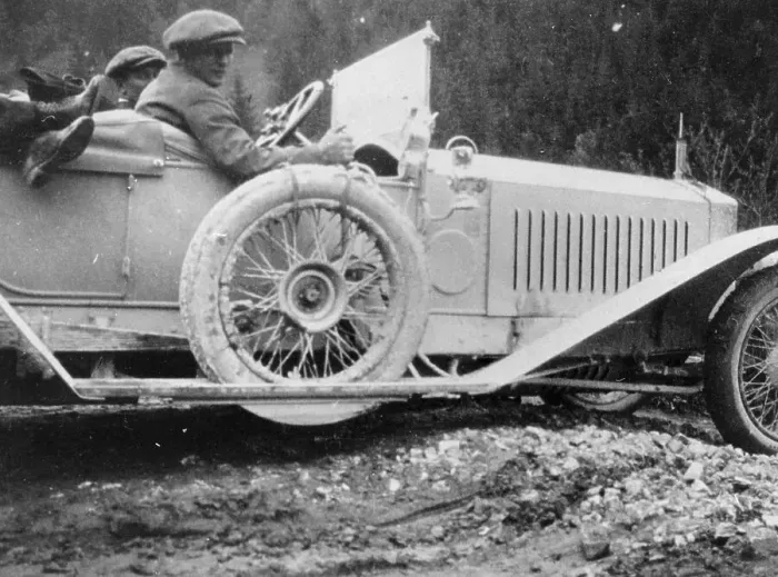 Framed Print : Rolls-Royce Silver Ghost in the Alpine Trial, 1913 Framed Print : Rolls-Royce Silver Ghost in the Alpine Trial, 1913