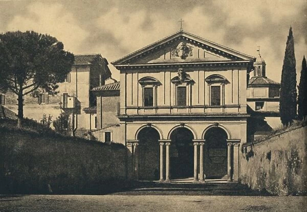 Roma - Basilica of S. Sebastian on the Appian Way, 1910