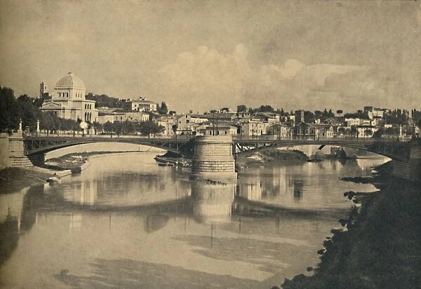 Roma - Ponte Garibadi, 1910