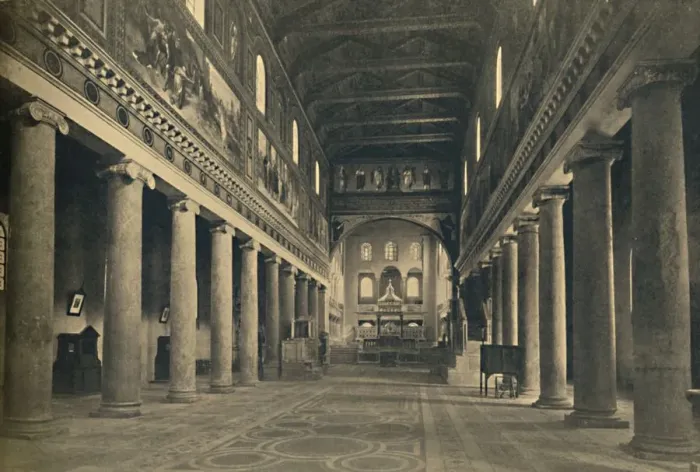 Framed Print : Roma - St. -Lawrence-outside-the-Walls, 1910. Artists: Unknown, Honorius IV Framed Print : Roma - St. -Lawrence-outside-the-Walls, 1910. Artists: Unknown, Honorius IV