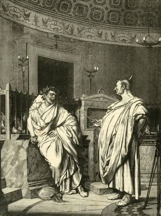 Framed Print : Roman Augurs, 1890. Creator: Unknown Framed Print : Roman Augurs, 1890. Creator: Unknown
