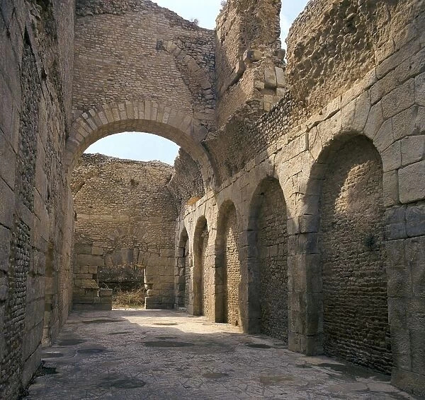 Roman baths in Bulla Regia, 1st century BC