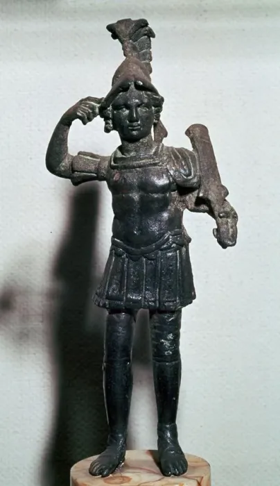 Framed Print : Roman bronze deity, 2nd century Framed Print : Roman bronze deity, 2nd century