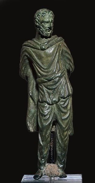 Roman bronze of a Gaulish prisoner