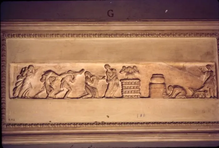 Framed Print : Roman Funeral rite or corpse being carried to Pyre, c3rd century Framed Print : Roman Funeral rite or corpse being carried to Pyre, c3rd century