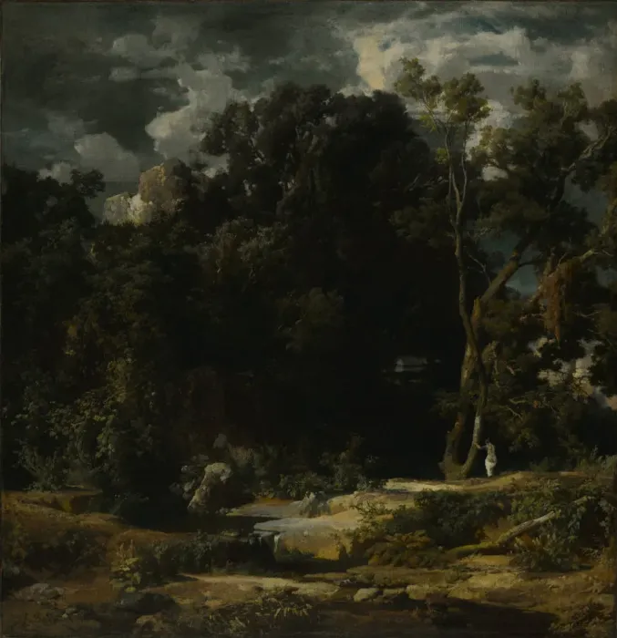 Framed Print : Roman Landscape, 1852. Artist: Bocklin, Arnold (1827-1901) Framed Print : Roman Landscape, 1852. Artist: Bocklin, Arnold (1827-1901)