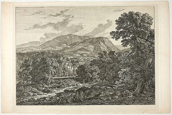 Roman Landscape, n.d. Creator: Hendrik Voogd