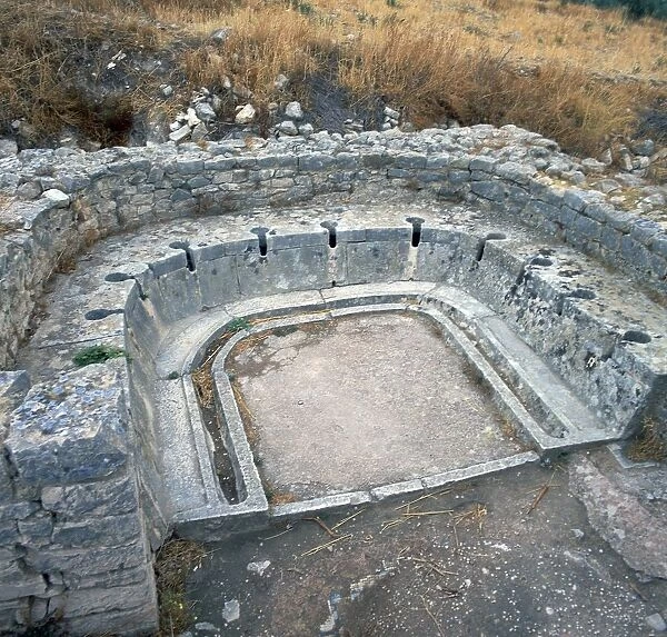 Roman latrine from Tunisia, c.3rd century BC