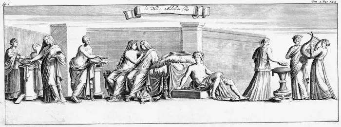 Framed Print : Roman marriage ceremony Framed Print : Roman marriage ceremony
