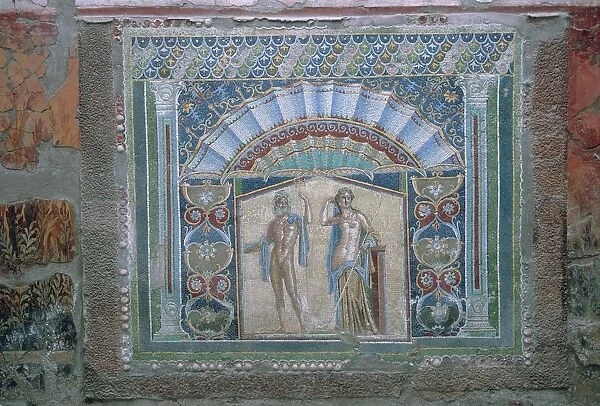 Roman mosaic of Neptune and Amphitrite, 1st century
