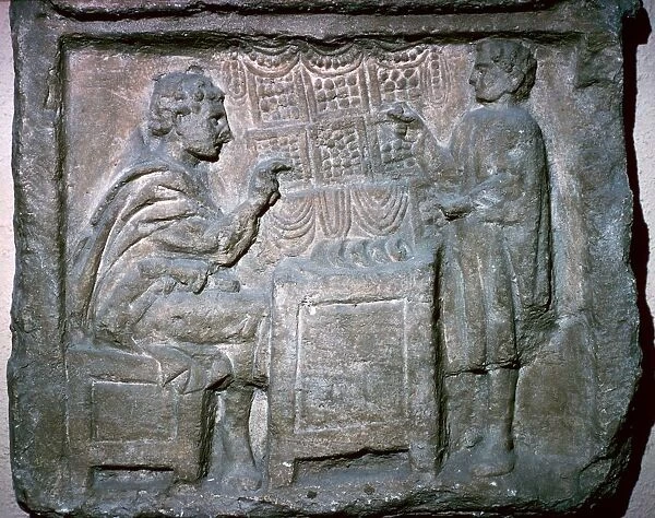 Roman relief of an Apothecary Shop