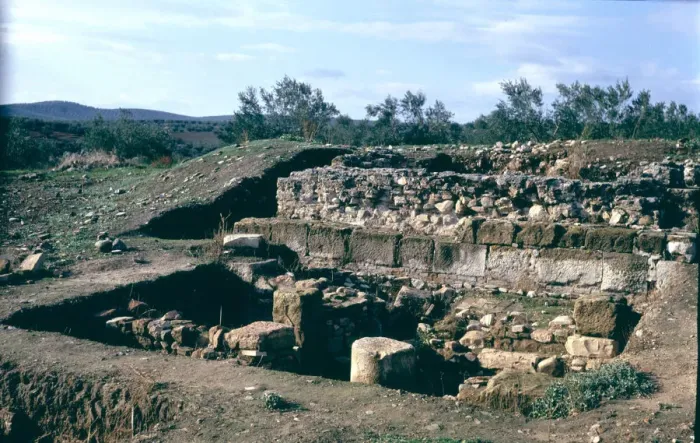 Framed Print : Roman ruins of Castulo, located on a hill on the Guadalquivir River Valley, near Linares Framed Print : Roman ruins of Castulo, located on a hill on the Guadalquivir River Valley, near Linares