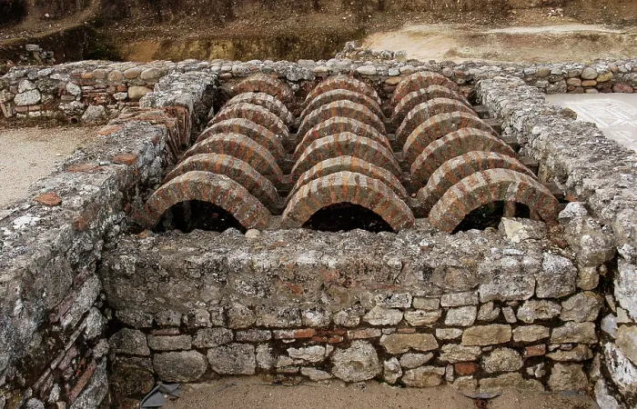 Framed Print : Roman ruins of Villa Cardillio, Environs of Torres Novas, Portugal, 1st-4th centuries (2008). Creator: Unknown Framed Print : Roman ruins of Villa Cardillio, Environs of Torres Novas, Portugal, 1st-4th centuries (2008). Creator: Unknown