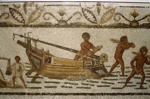 Roman Sea mosaic, 2nd-3rd century