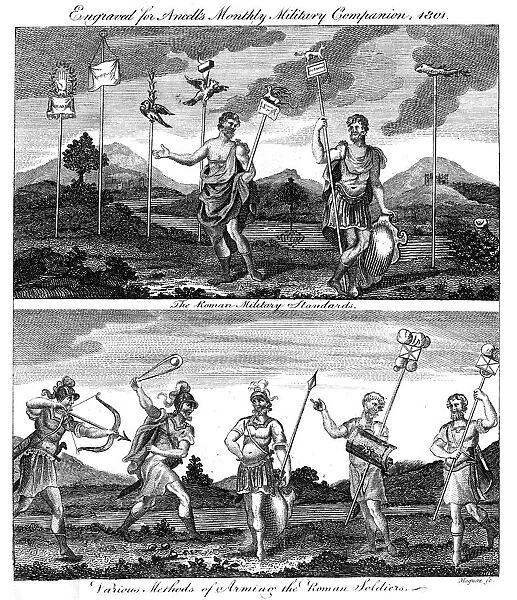 Roman soldiers, 1801