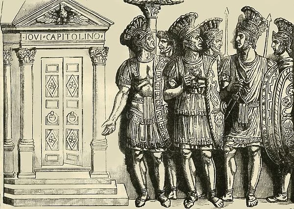 Roman Soldiers, 1890. Creator: Unknown
