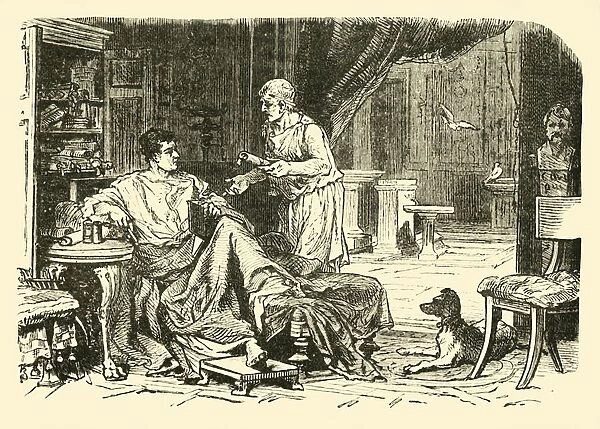 Roman Study, 1890. Creator: Unknown