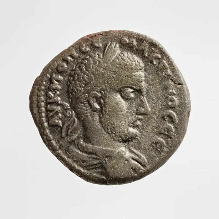 Framed Print : Roman-Syrian Billon Tetradrachm, 1st-3rd century A.D. Creator: Unknown Framed Print : Roman-Syrian Billon Tetradrachm, 1st-3rd century A.D. Creator: Unknown