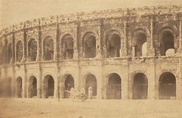 [Roman Theater at Nimes], 1867. Creator: Unknown