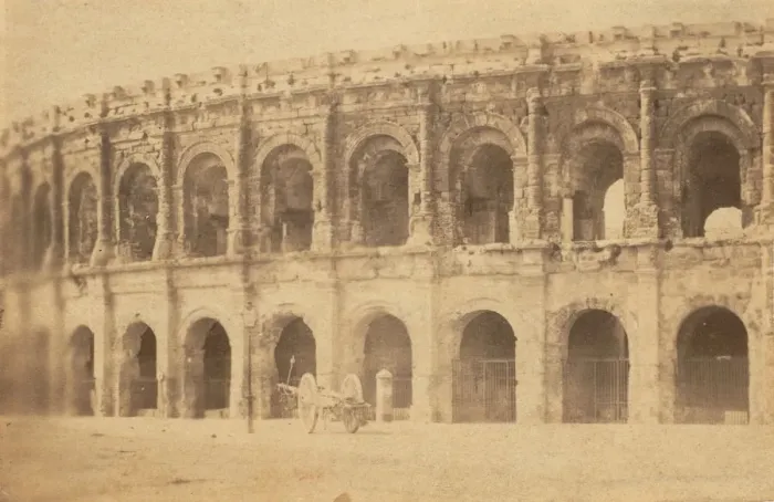 Framed Print : [Roman Theater at Nimes], 1867. Creator: Unknown