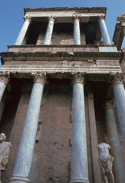 Roman theatre in Merida, Spain, 1st century BC