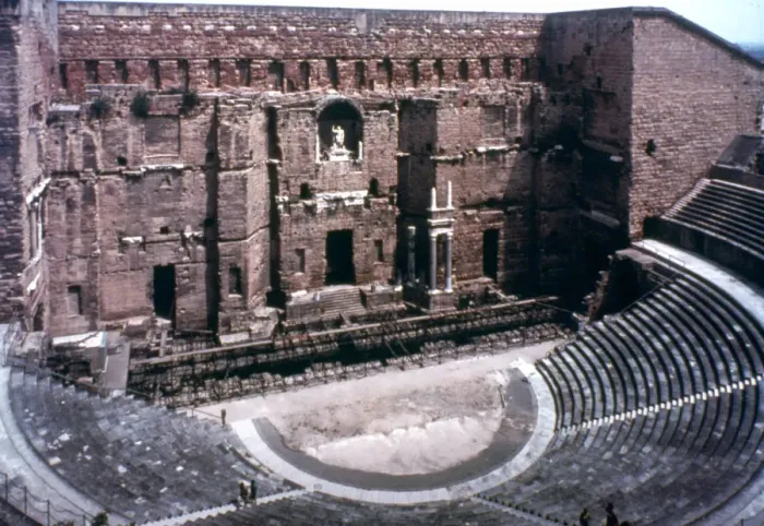 Framed Print : Roman theatre at Orange, France Framed Print : Roman theatre at Orange, France