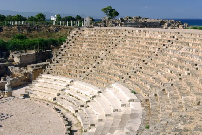 Framed Print : Roman theatre, Salamis, North Cyprus Framed Print : Roman theatre, Salamis, North Cyprus