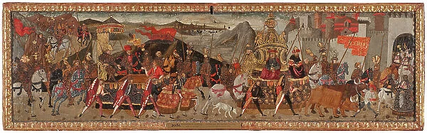 A Roman Triumph, c1480-1520. Creator: Master of Marradi