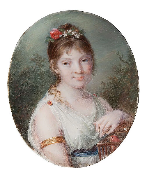 Roman woman, from 1845 until 1849. Creator: Egron Sellif Lundgren