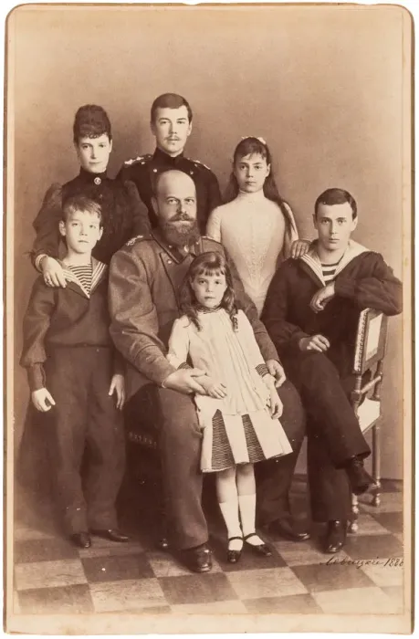 Framed Print : The Romanovs: The Family of the Emperor Alexander III, 1888 Framed Print : The Romanovs: The Family of the Emperor Alexander III, 1888