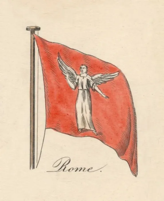 Framed Print : Rome, 1838 Framed Print : Rome, 1838