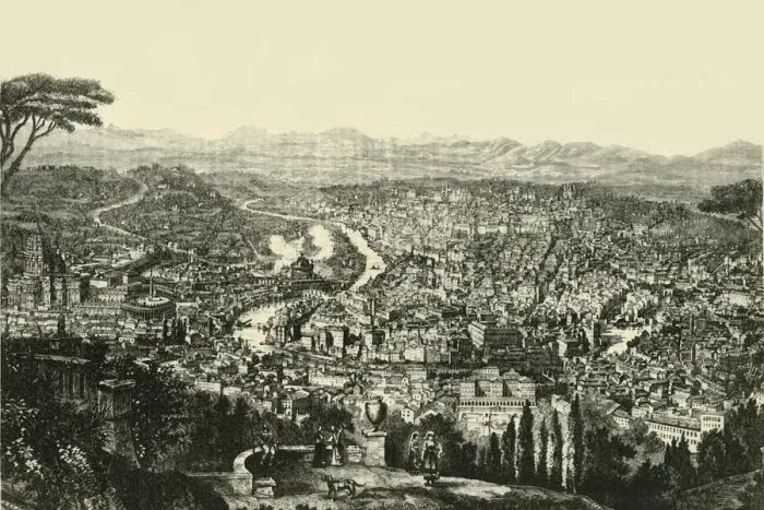 Framed Print : Rome, 1890. Creator: Unknown Framed Print : Rome, 1890. Creator: Unknown