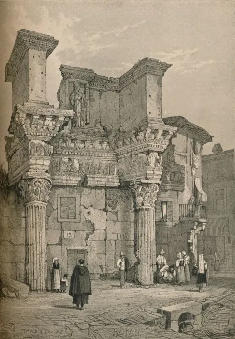 Framed Print : Rome, c1830 (1915). Artist: Samuel Prout Framed Print : Rome, c1830 (1915). Artist: Samuel Prout