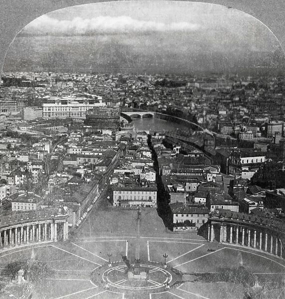 Rome, the Eternal City, from the Balcony of St