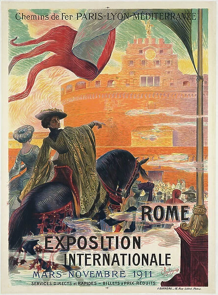 Rome Exposition Internationale, Mars - Novembre 1911, 1911. Creator: Rochegrosse, Georges Antoine (1859-1938)