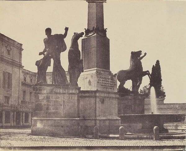 Rome, Quirinale, ca. 1855. Creator: Unknown