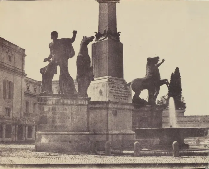 Framed Print : Rome, Quirinale, ca. 1855. Creator: Unknown Framed Print : Rome, Quirinale, ca. 1855. Creator: Unknown