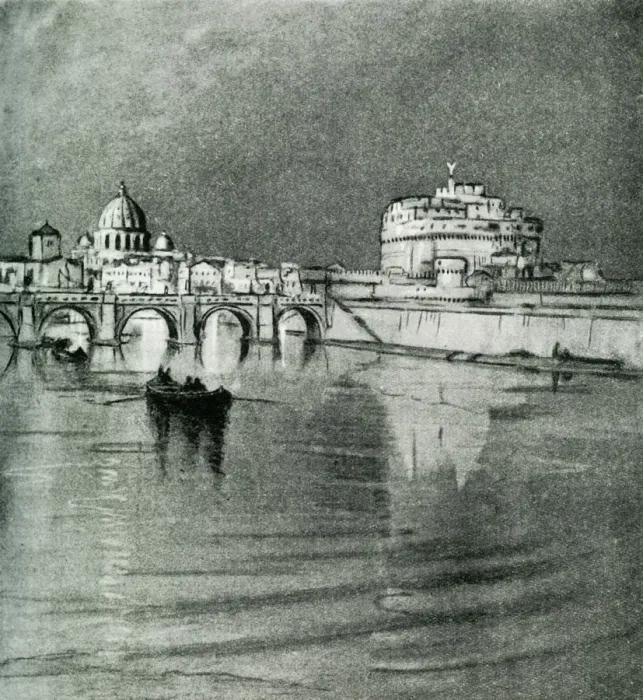 Framed Print : Rome and the Tiber. A Pageant Set on Seven Hills, 1928. Creator: Donald Maxwell Framed Print : Rome and the Tiber. A Pageant Set on Seven Hills, 1928. Creator: Donald Maxwell
