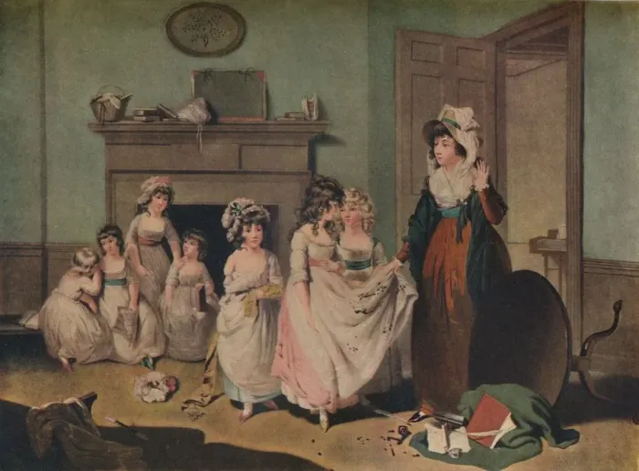 Framed Print : The Romps, c1786-1826, (1919). Artist: William Ward Framed Print : The Romps, c1786-1826, (1919). Artist: William Ward