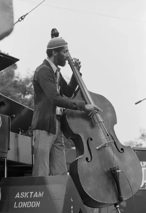 Framed Print : Ron Carter, Capital Jazz Festival, Knebworth, Herts, July 1982. Creator: Brian O Connor Framed Print : Ron Carter, Capital Jazz Festival, Knebworth, Herts, July 1982. Creator: Brian O Connor