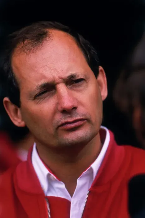 Framed Print : Ron Dennis, McLaren Formula 1 team manager, British Grand Prix, Silverstone, Northamptonshire, 1989 Framed Print : Ron Dennis, McLaren Formula 1 team manager, British Grand Prix, Silverstone, Northamptonshire, 1989