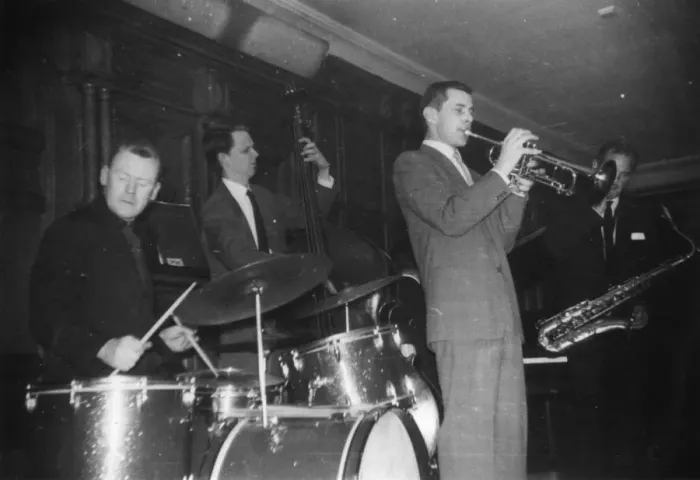 Framed Print : Ronnie Scott, c1963. Creator: Brian Foskett Framed Print : Ronnie Scott, c1963. Creator: Brian Foskett