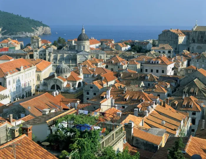 Framed Print : Rooftops of Dubrovnik, Croatia Framed Print : Rooftops of Dubrovnik, Croatia