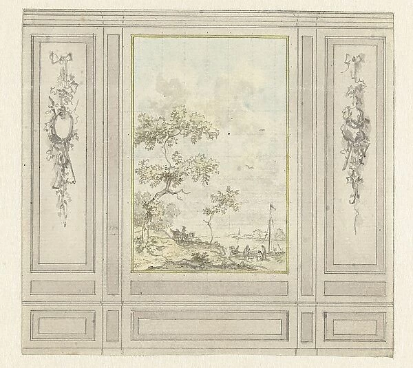Room wall design, c.1752-c.1819. Creator: Juriaan Andriessen